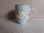 Senseo mokje Blauw Snuffie Nijntje Dick Bruna Mercis, Ophalen of Verzenden, Zo goed als nieuw, Overige stijlen, Kop(pen) en/of Schotel(s)