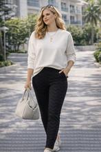 Zwarte legging (M), Legging, Zwart, Maat 40/42 (M), Ophalen of Verzenden