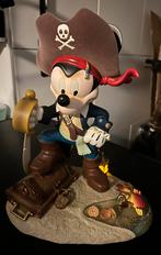 mickey mouse piraten beeld 33 cm met lampje nieuw staat, Ophalen, Mickey Mouse, Nieuw, Beeldje of Figuurtje