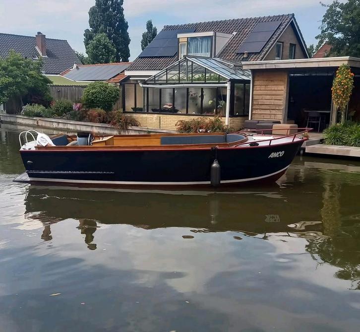 Te Koop Sloep 645, Watersport en Boten, Sloepen, Gebruikt, 50 tot 70 pk, 6 meter of meer, Binnenboordmotor, Diesel, Staal, Ophalen