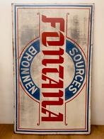Vintage metalen Reclamebord - Prachtige Patina!, Antiek en Kunst, Antiek | Emaille, Ophalen