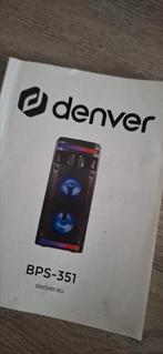 Denver Bluetooth speaker party box, Muziek en Instrumenten, Ophalen, Nieuw