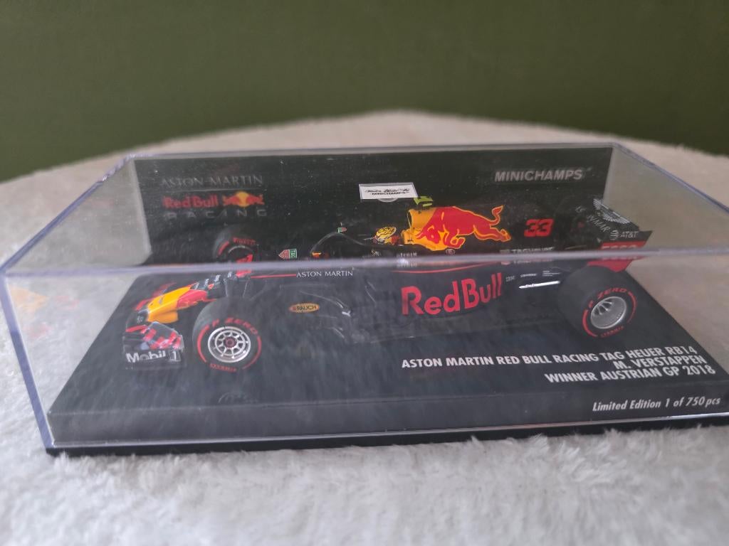 max verstappen Winner austrian GP 2018, Ophalen of Verzenden, Nieuw, Formule 1