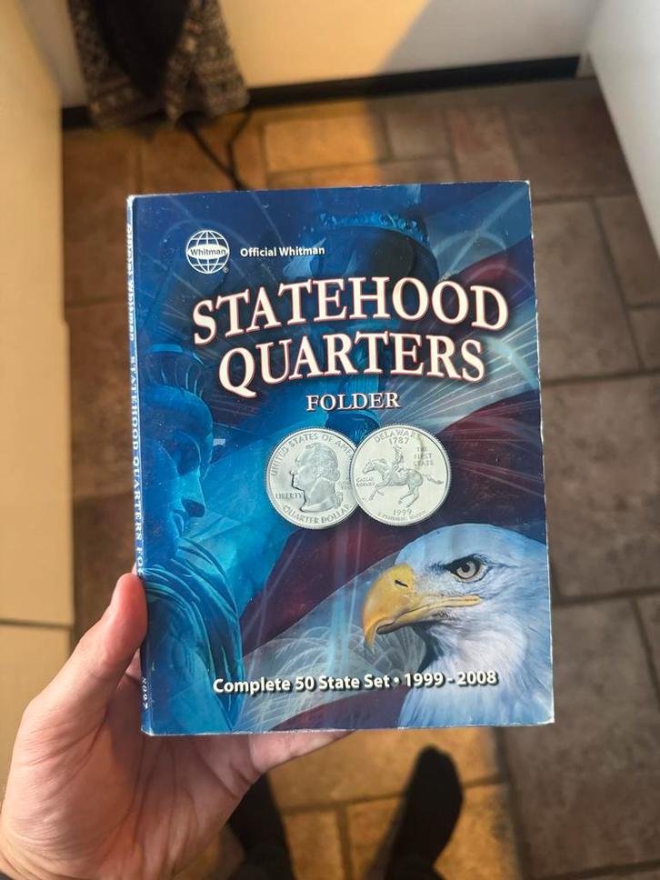 Statehood Quarters Folder Compleet 1999-2008, Postzegels en Munten, Munten en Bankbiljetten | Verzamelingen, Munten, Buitenland