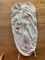 Puckababy Mini Slaapzak 3-6 Maanden lichtgrijs met streepjes, Ophalen of Verzenden, Zo goed als nieuw, Minder dan 70 cm, Slaapzak