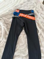 Nike Legging Maat S - Weinig Gedragen, Verzenden, Zwart, Fitness of Aerobics, Maat 36 (S)