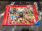 Ravensburger puzzel Disney 500 stukjes Disney’s kerstrein, Ophalen of Verzenden, 500 t/m 1500 stukjes, Zo goed als nieuw