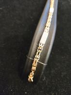 14 k gouden magnum armband 15,3 gram, Sieraden, Tassen en Uiterlijk, Armbanden, Ophalen of Verzenden, Zo goed als nieuw, Goud
