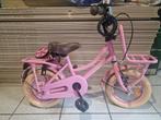 Kinder fiets, Ophalen, 18 inch, Diva, Handrem