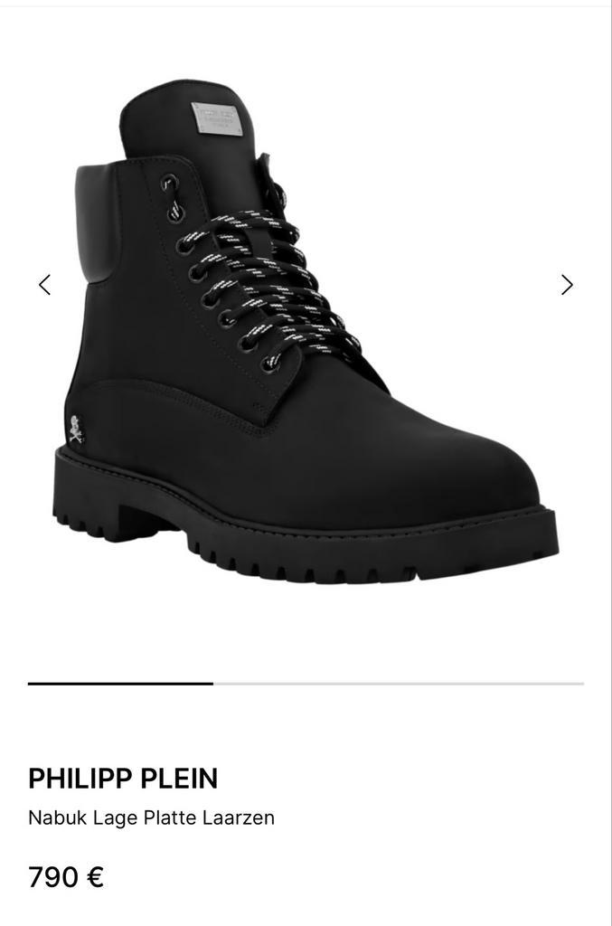 Nieuwe originele Philipp Plein schoenen. Maat:45, Kleding | Heren, Schoenen, Nieuw, Boots, Zwart, Ophalen of Verzenden