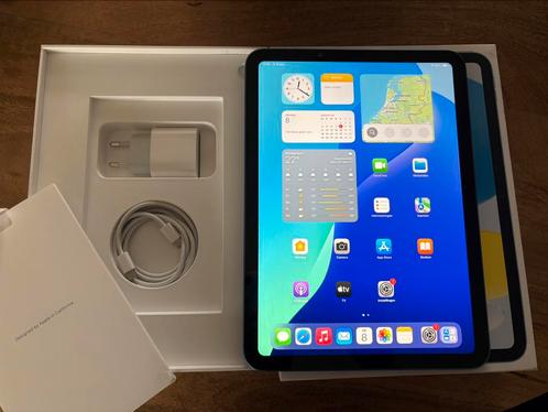 Apple iPad 10.9 2022 64GB Blue in nieuwstaat garantie->2026, Computers en Software, Apple iPads, Zo goed als nieuw, Apple iPad