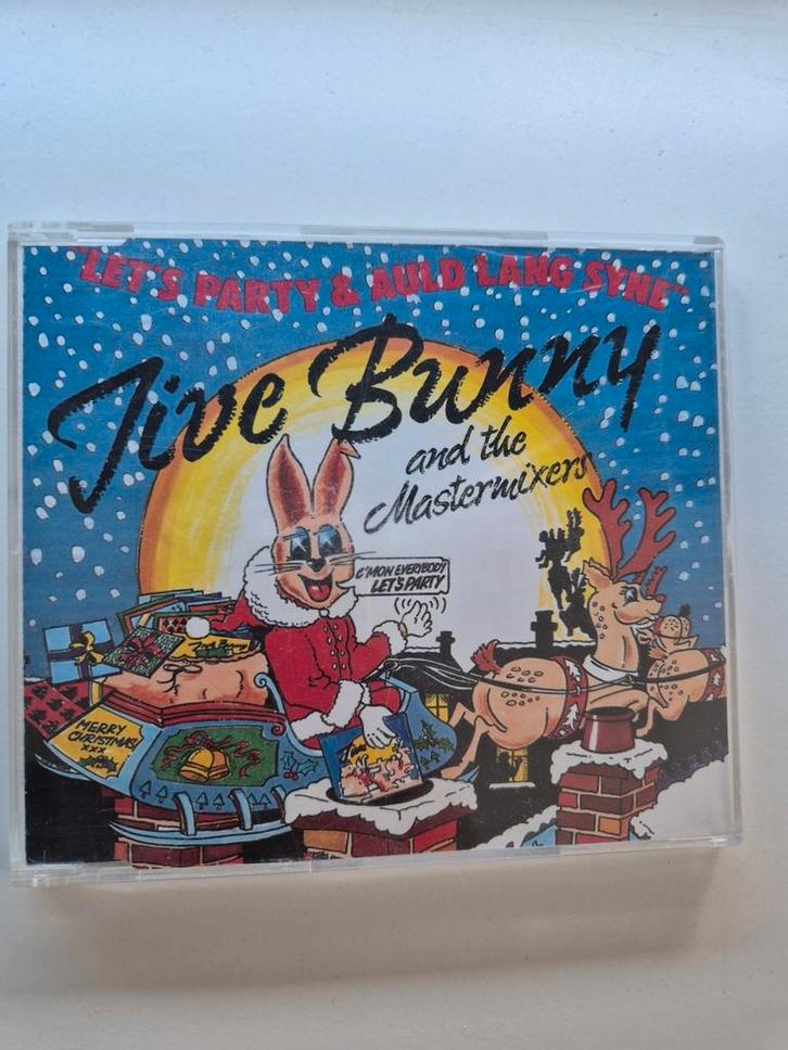 Jive Bunny - Let's Party & Auld Lang Syne CD, Cd's en Dvd's, Cd's | Kerst en Sinterklaas, Gebruikt, Kerst, Ophalen of Verzenden