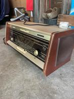 Retro Philips radio stereo, 60e jaren, Audio, Tv en Foto, Radio's, Gebruikt, Ophalen of Verzenden