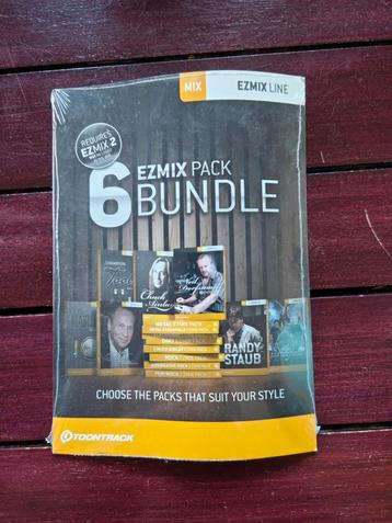 gesealde Toontrack EZmix 6-pack bundel nieuw beschikbaar voor biedingen