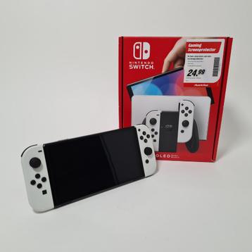 Nintendo Switch OLED Wit | Portable Spelcompuer beschikbaar voor biedingen