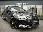 Audi E-tron Sportback 50 Quattro S Edition RS Zetels/ Pano/, Auto's, Automaat, 71 kWh, Leder en Stof, Zwart