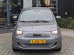 Fiat 500e 42 kWh | 16 inch | Camera | Keyless entry | DEMO S, Origineel Nederlands, Te koop, Zilver of Grijs, 4 stoelen
