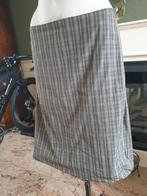 Pauw prachtige groen beige geruiten rok mt 3 M 38 40 GratisV, Kleding | Dames, Rokken, Maat 38/40 (M), Verzenden, Beige, Pauw