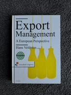 Export Management: A European Perspective, Verzenden, Zo goed als nieuw, Sociale wetenschap