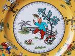 Antiek bord uit Engeland met Oosterse afbeelding 21,5 cm., Antiek en Kunst, Ophalen of Verzenden