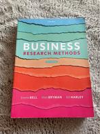 Business Research Methods, Ophalen of Verzenden, Zo goed als nieuw, WO