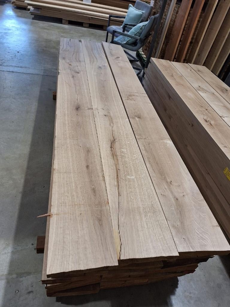 Kamergedroogde eiken planken, Ophalen