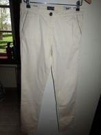 F1430 CAVALLARO mt 36-38 chino broek wolwit roomwit ecru, Lang, Cavallaro, Wit, Zo goed als nieuw