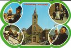 Ansichtkaart	Volendam	5-luik	Kerk / Klederdracht, Verzenden, 1960 tot 1980, Gelopen, Noord-Holland