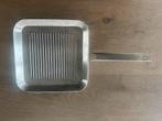 Demeyere grillpan, Ophalen of Verzenden, Zo goed als nieuw, Rvs, Koekenpan of Braadpan