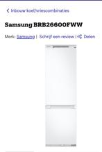 Samsung koel/vrieskast inbouw, Witgoed en Apparatuur, Koelkasten en IJskasten, Ophalen, 200 liter of meer, 160 cm of meer, Zo goed als nieuw