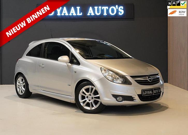 Opel Corsa 1.4-16V Sport | AUT | AIRCO | ELEK.RAMEN |NAP | A, Auto's, Opel, Bedrijf, Te koop, Corsa, ABS, Airbags, Airconditioning
