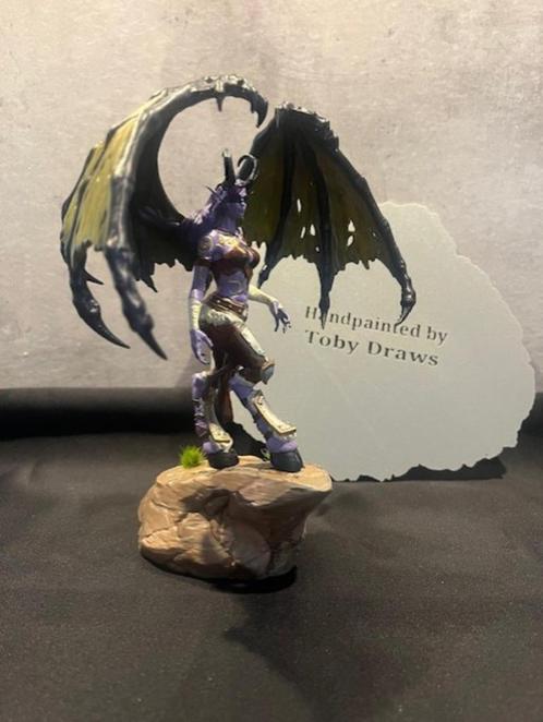 Demon Hunter World of warcraft 3d print, Verzamelen, Poppetjes en Figuurtjes, Nieuw, Ophalen of Verzenden