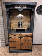 Koffiekast western, Huis en Inrichting, Kasten | Buffetkasten, Ophalen, 25 tot 50 cm