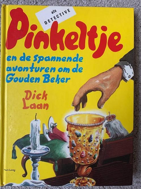 Pinkeltje en de Gouden Beker, Dick Laan 1979, Boeken, Kinderboeken | Jeugd | onder 10 jaar, Zo goed als nieuw, Ophalen of Verzenden