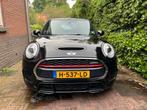 Mini 2.0 John Cooper Works Cabrio AUT 2016 Zwart, Auto's, Mini, 1295 kg, 4 cilinders, Cabriolet, 4 stoelen