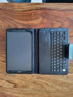 Samsung Galaxy Tab A6 met Zwarte Leren Hoes en Toetsenbord, Computers en Software, Android Tablets, 10 inch, Ophalen of Verzenden