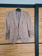 Blazer van Supertrash met 3/4 mouw maat 36/S, Kleding | Dames, Gedragen, Beige, Ophalen of Verzenden, Maat 36 (S)