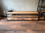 Sanders TV-dressoir Storm oud teak 170cm breed, Huis en Inrichting, Ophalen, 150 tot 200 cm, Teakhout, Nieuw