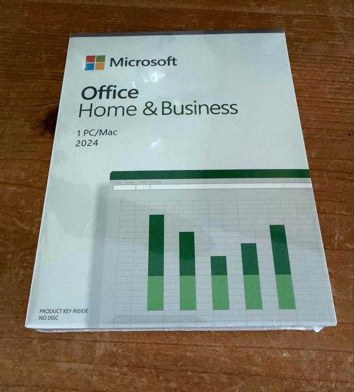 Microsoft Office 2024 Home & Business PCMac Retailverpakking, Computers en Software, Office-software, Nieuw, Windows, Excel, Ophalen of Verzenden