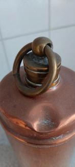 Vintage Koperen Kruik met Messing Details, Ophalen of Verzenden, Koper