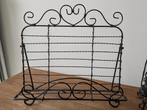 Brocante boekhouder, wijnfleshouder, Huis en Inrichting, Woonaccessoires | Wijnrekken, Gebruikt, Ophalen of Verzenden, Minder dan 5 flessen