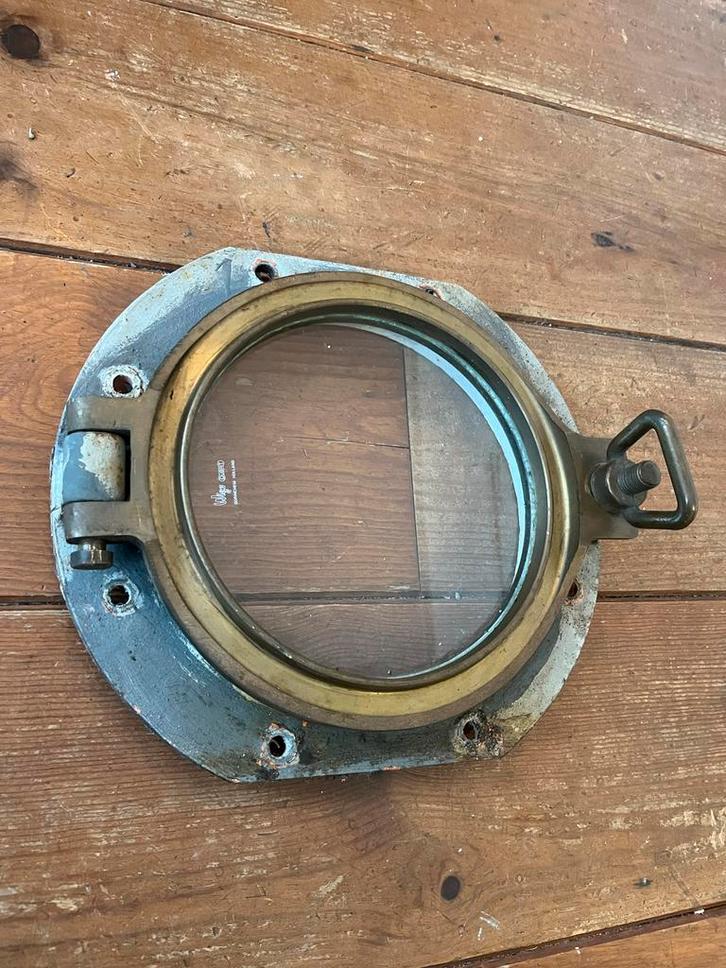 Vintage Patrijspoort - Scheepsraam, Watersport en Boten, Accessoires en Onderhoud, Zo goed als nieuw, Overige typen, Ophalen