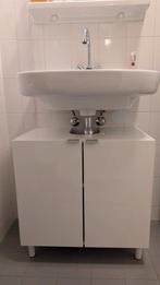 Badkamerkastje onder wasbak, Ophalen, 50 tot 100 cm, Zo goed als nieuw, Minder dan 100 cm