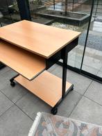 Compact PC Tafel - 75x45x77cm, Huis en Inrichting, Bureaus, Ophalen of Verzenden, Met wielen, Gebruikt, Bureau