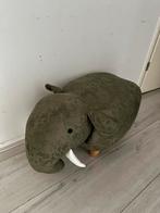 Olifant en nijlpaard kruk mooie kwaliteit, Huis en Inrichting, Krukjes, Ophalen