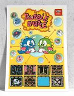 TAITO BUBBLE BOBBLE Videogame Affiche Poster, Ophalen of Verzenden