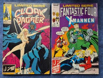 LIMITED serie | JuniorPress | 1 (Cloak+Dagger), 9 (FF+ XMan) beschikbaar voor biedingen