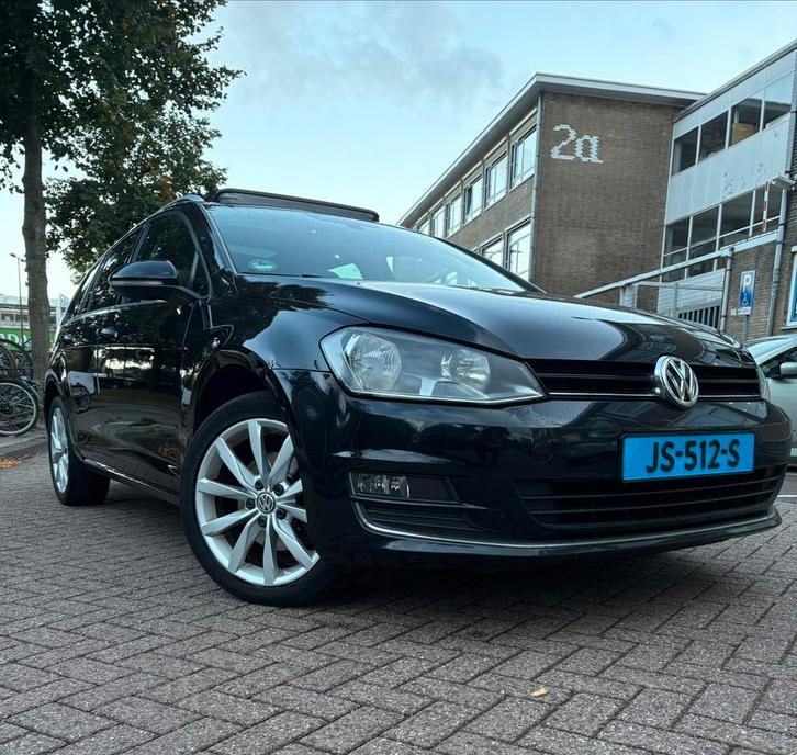 Volkswagen Golf 1.6 TDI 81KW/110PK Var. Aut7 2016 Zwart, Auto's, Volkswagen, Particulier, Golf, Diesel, D, Stationwagon, Automaat