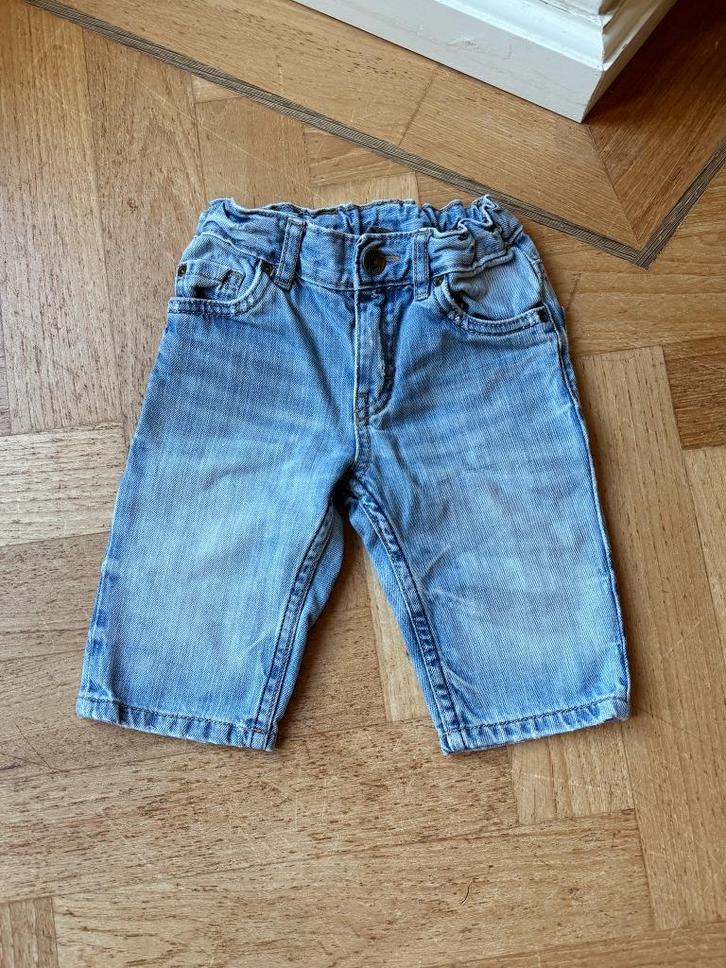 Spijkerbroek 68 jongen meisje LOGG H&M lichte wassing, Kinderen en Baby's, Babykleding | Maat 68, Gebruikt, Jongetje of Meisje