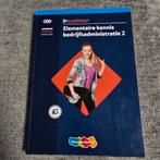 Kennis bedrijfsadministratie 2 - Werkboek, Boeken, Zo goed als nieuw, MBO, Beta, Ophalen